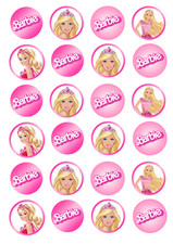 24 x Barbie Edible Premium