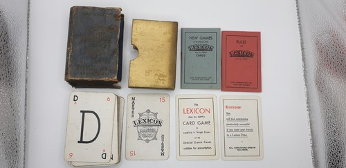 Lexicon card game - lexicon,