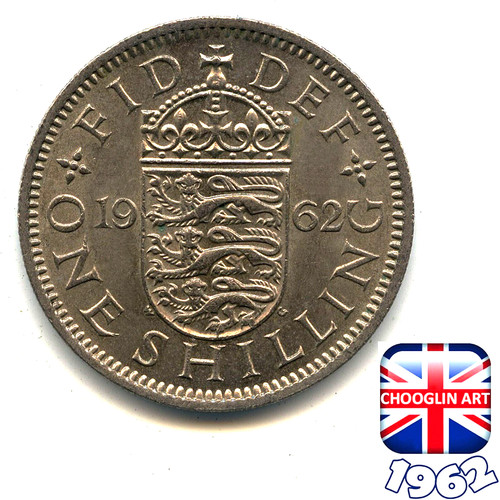 English 1962 elizabeth ii - 1962,