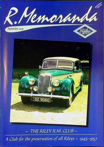 Memoranda riley car - memoranda, rm