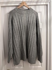 Ladies H&M Grey Oversized Wool