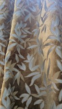 Deep Gold Decorative Velvet Long Cotton Lined Door/Large Window Curtain X4 Avai