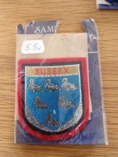 Sampson Woven Badge Sussex