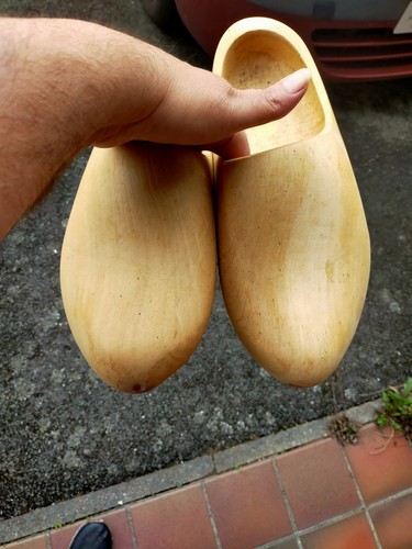 Wooden shoes clogs dutch - wooden,