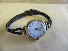 VINTAGE 9CT GOLD WATCH BUREN