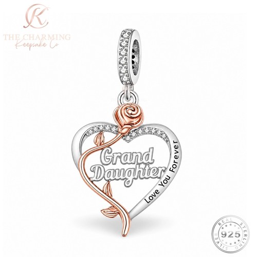 Granddaughter charm silver - charm, s