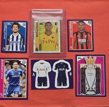 Merlin 2018 Premier League Stickers LOT Richarlison Lampard DEFOE Trophy Etc