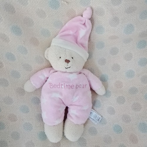 Mothercare pink bedtime bear - mothercare,