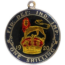1920 George V Silver Shilling