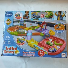 Faulty VTech Toot Toot Drivers Super Circuit RC Raceway Remote Control Car Track