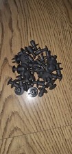 80 x VW Volkswagen T4 T5 T6 Transporter Dark Grey Genuine Trim Panel Lining Clip