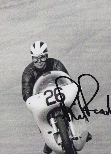 Phil read hand - signed, 7x5