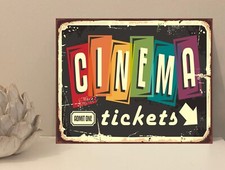 1x Cinema Tickets Rustic Retro