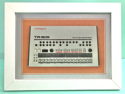 Roland 909 framed drum - roland,