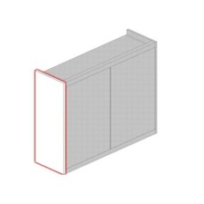 Cream Gloss MDF Replacement Kitchen Doors -Made 2 Measure-Free Hinge Hole