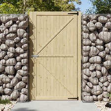 Wooden Gate Pedestrian Side