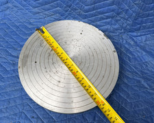 Union Graduate Wood Turning Lathe 12" Outboard Sanding Disc Plate Aluminium