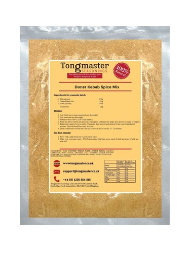 Takeaway doner kebab spice - kebab, mix