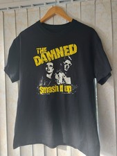 The Damned T shirt unisex black yellow L 42"