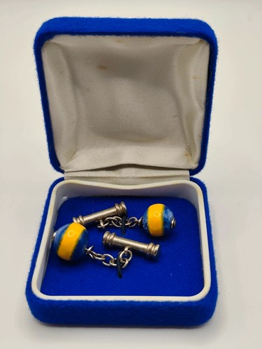Vintage ceramic barbell - vintage,