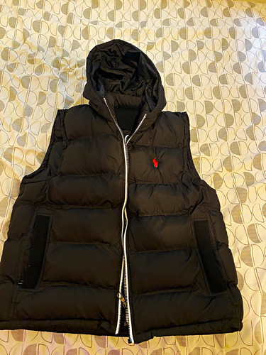 Polo ralph lauren black hooded - lauren,