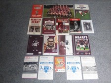 Hearts F.C. - Texaco Cup Final Programme, 4 Books, Photos, and 10 Programmes.