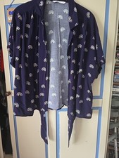 Ladies Tie Shirt With Rainbows. Size 20