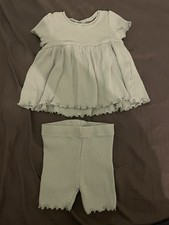Girls Age 12-18 Months Cute NEXT Ribbed Outfit