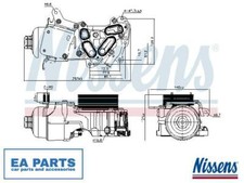 Oil Cooler, engine oil for