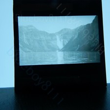 Unidentified waterfall & river magic lantern 