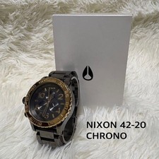 Nixon 42-20 Chrono Gun N Gold