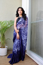 Blue | Party Wear Saree |