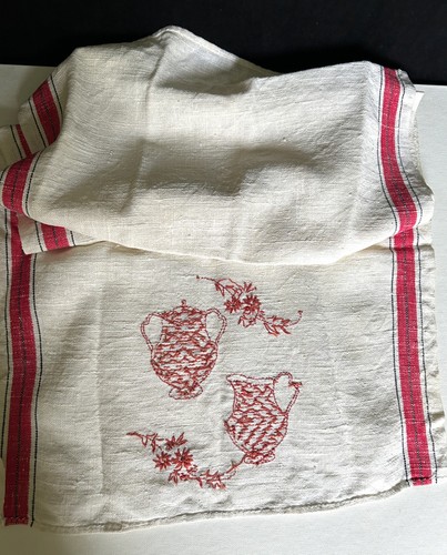 Vintage 1940s kitchen towel - vintage,