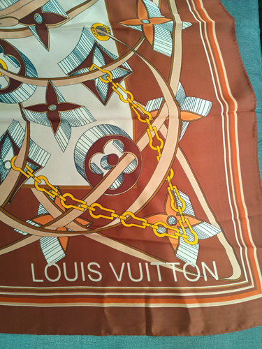 Louis vuitton silk scarf - vuitton,