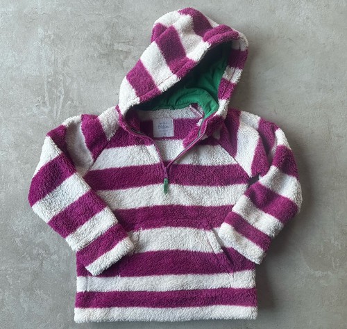 Mini boden striped fleece with - boden,