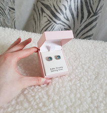 925 Sterling Silver Blue