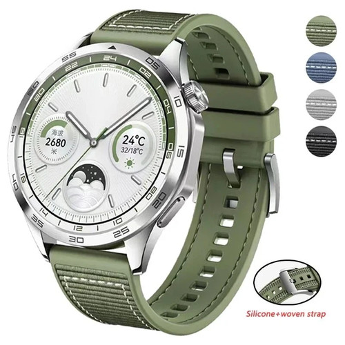 Nylon silicone woven band - nylon,