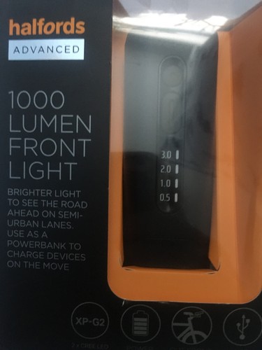 1000 lumens front light - 1000,