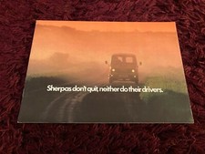 Leyland Sherpa Van Brochure
