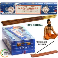Satya Nag Champa Original Incense Sticks Full BOX