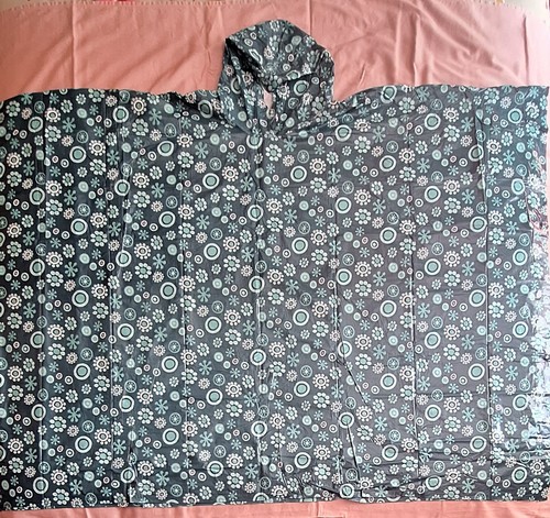Retro style festival poncho - retro,