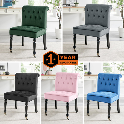 Velvet dining chair - velvet,