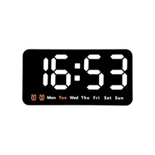 Digital Wall Clock Temperature