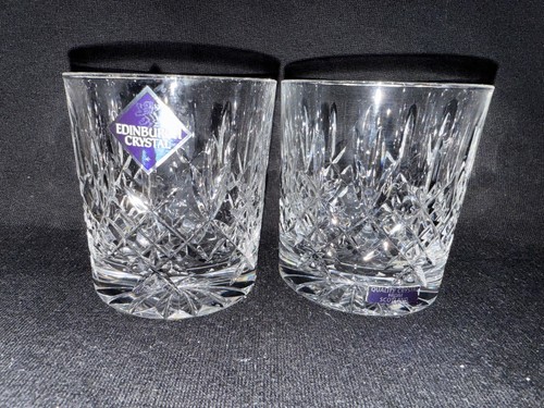 Pair edinburgh crystal - pair, of