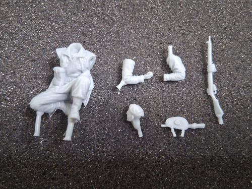 Scale resin ww2 british - scale,