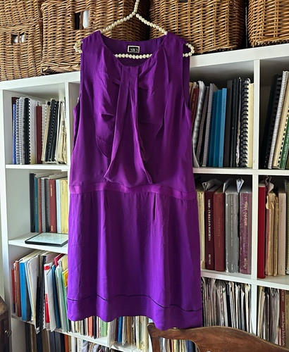Nw3 hobbs size - purple, silk
