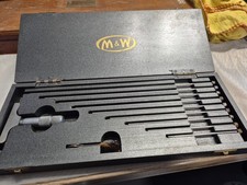 Moore & Wright Depth Gauge Precision Tools With Chart - Used Condition