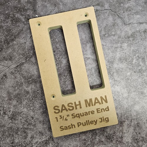 Square end sash pulley - sash,
