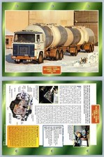 Scania -Vabis LBS140 - 1969 - Flatbeds & Tippers Atlas Trucks Maxi Card