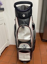 . Motocaddy Premium 14 Way Cart Bag - Black / White / Red ~USED~